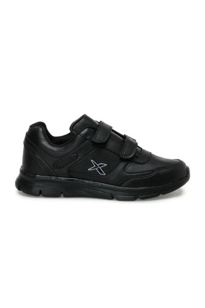 Kinetix حذاء رياضي Adun Pu Black Skin Velcro 36-40 بنعل خفيف