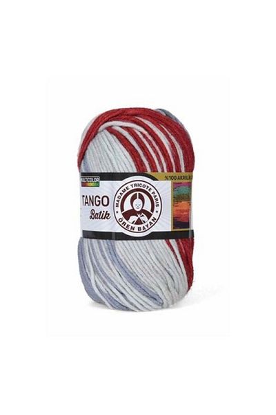 Ören Bayan Tango Tie Dye Knitting Thread 505 - Hand Model