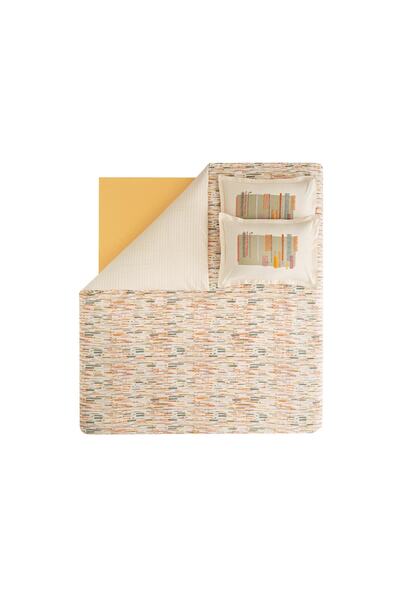 Yataş Lineis Çift Kişilik Ranforce Nevresim Takımı - Bej