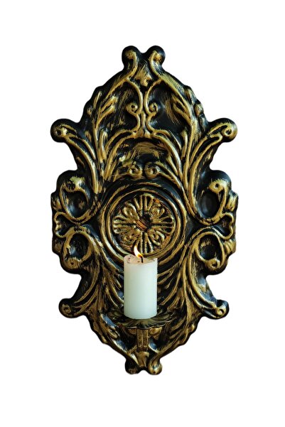 AJU Mumluk Şamdan Duvar Aplik Ev Bahçe Balkon Ofis Dekorasyonu Özel Tasarım H...