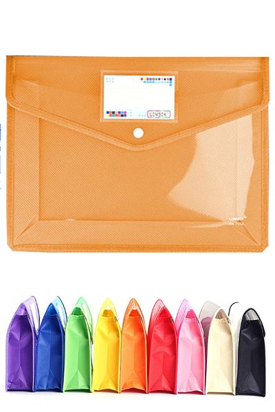 Vox Art Orange A4 Briefcase - Pp Gusseted Bag 1 Piece