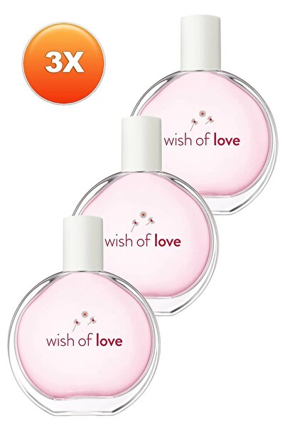 AVON Wish Of Love Kadın Parfüm Edt 50 Ml 3'lü Set