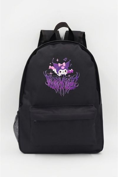 EFBUTİK Black Purple Character Backpack