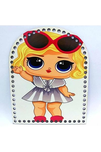 orhanucuzluk Ξύλινο σακίδιο πλάτης C16 Lol Doll