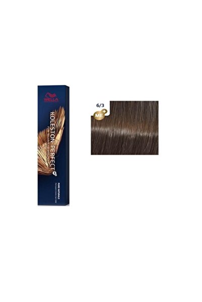 Wella Koleston Perfect Me+ 6/3 Koyu Kumral Altın Saç Boyası 60 Ml (oksidansız).