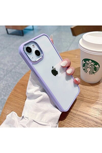 Socase Iphone 11 Pro Max Uyumlu Luna Case Krom Çerçeveli Premium Kılıf