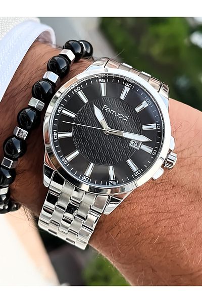 Ferrucci Function Men's Design Wristwatch + bracelet as a gift