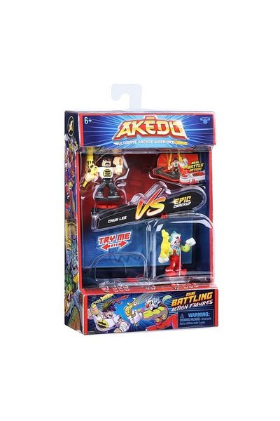 Akedo S1 2 Pack Chux Lee Vs Epic Crackup