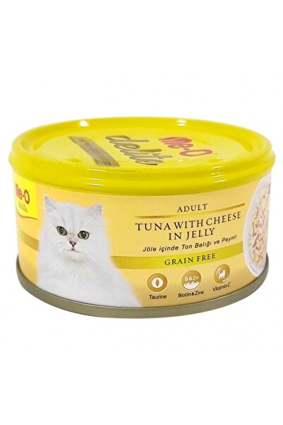 me-o Meo Ton Balıklı Ve Peynirli Tahılsız Kedi Konserve Maması 80 Gr