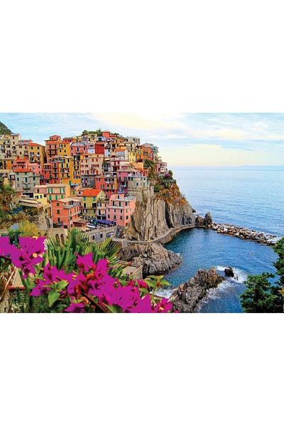 Ks Puzzle Manarola Italy - Ks Games Village 1000 Piece Puzzle