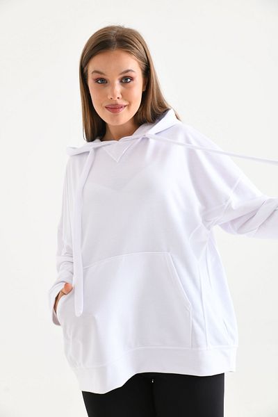 ubmbutik Kangaroo Pocket Hooded Sweatshirt