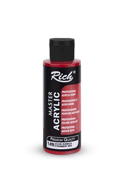 Rich Master Akrilik 120 Cc Çilek Kırmızı