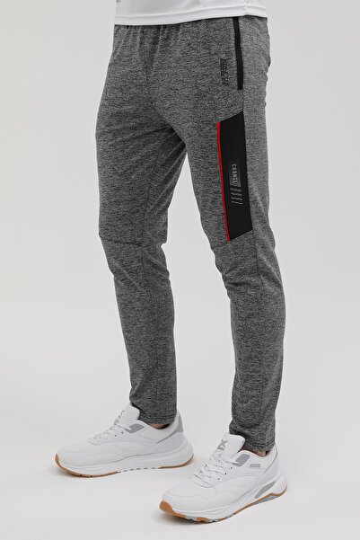 Kinetix Ανδρικό αθλητικό παντελόνι Calder8 Track Pants 2fx Grey Melange