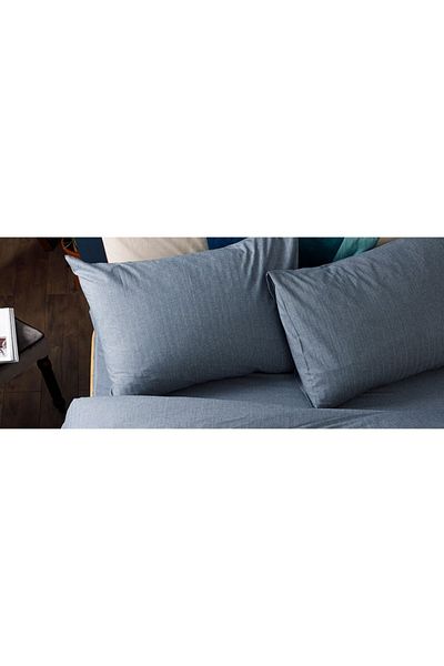 madamemuko Madame Muko 100% Cotton Antique 2-Piece Pillow Case-50x70cm-dark blue