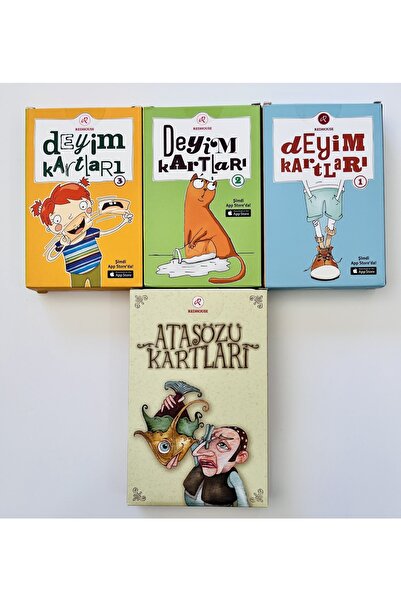 Redhouse Kidz Deyim Kartları Ve Atasözleri Full Set
