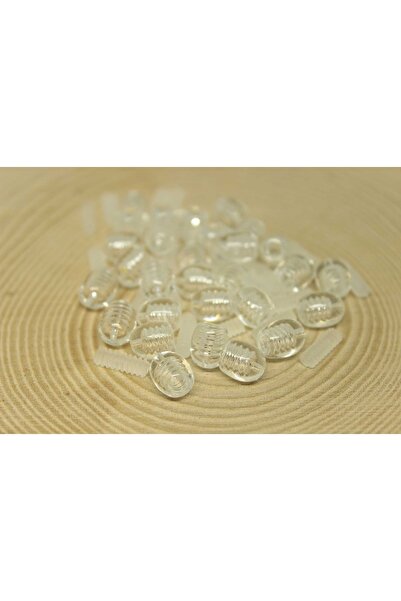 Yasamtohumu Şeffaf Renk Klips - Vidalı Klips Kolye & Bileklik Için (2 Adet)