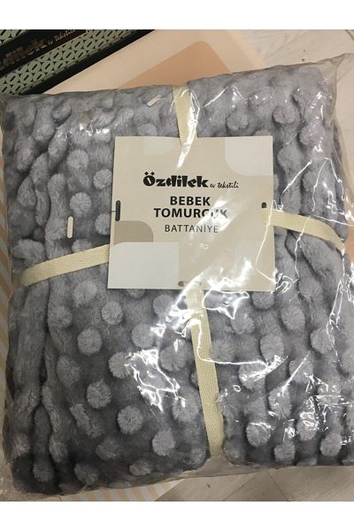 Özdilek Baby Bud Blanket Gray 90x110