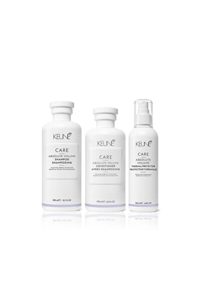 Keune Absolute Volume Şampuan 300 Ml&absolute Volume Saç Kremi 250 Ml&termal ...