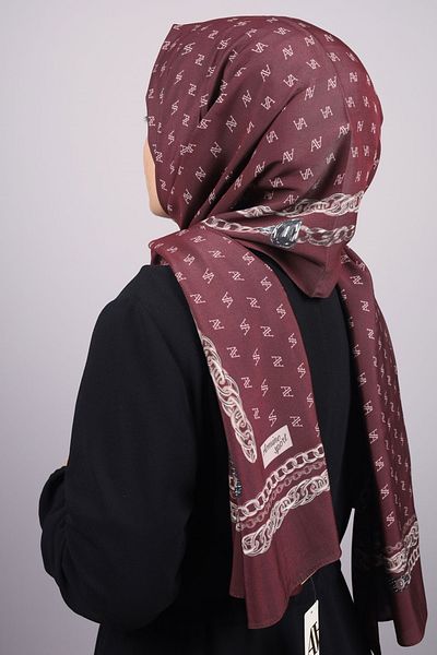 Armine Patterned Sport Modal Shawl - Pattern-01 - Color-01
