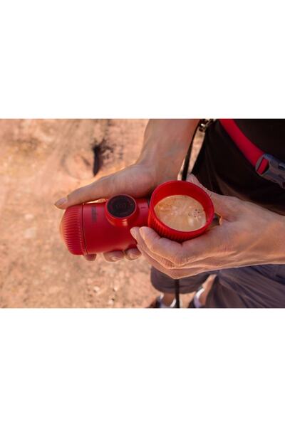 Wacaco Nanopresso Manuel Espresso Makinesi - Kırmızı