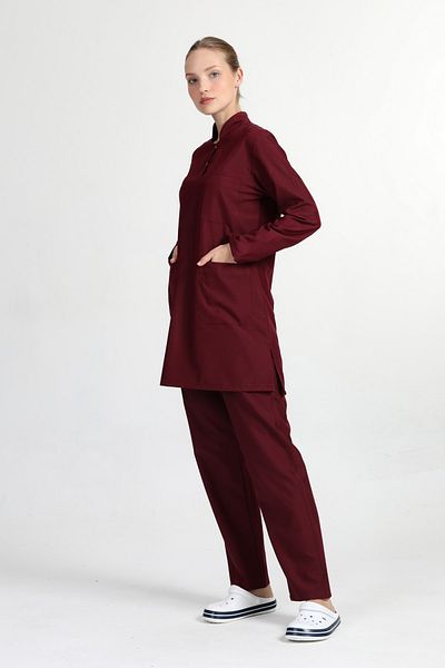 BAŞAK Set de tricou Hijab Doctor Nurse (țesătură de alpaca)