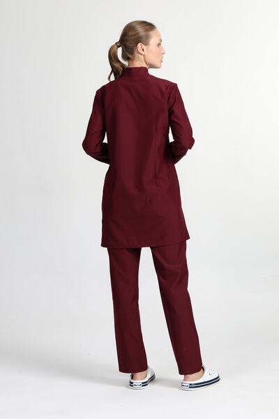 BAŞAK Tesettür Doktor Hemşire Forması Takım (alpaka Kumaş)