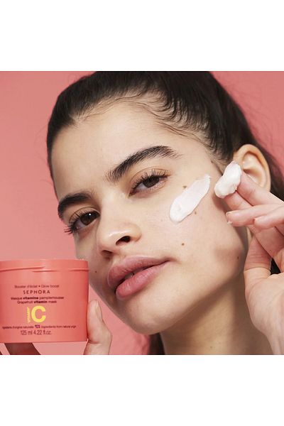 SEPHORA قناع فيتامين للوجه والجسم (شاي ماتشا/شاي ماتشا 125 مل)