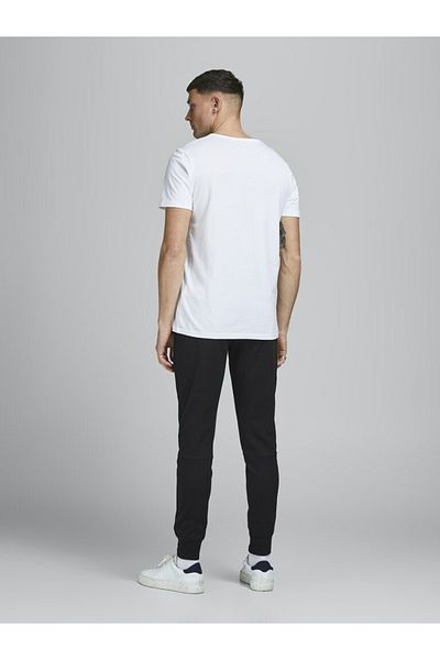 Jack & Jones Ανδρικό αθλητικό παντελόνι Jack&Jones Elastic Leg Black 12184970