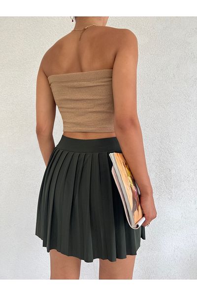 Winmoda34 Fustă de tenis de damă cu colanți în interior