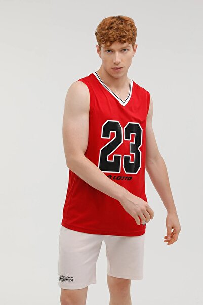 Lotto Ct1239 Torrence Ανδρικό Φανελάκι Κόκκινο - Αθλητικό Φανελάκι