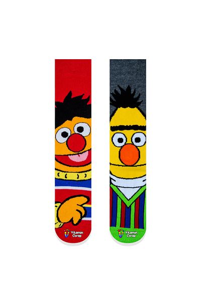Limmon Store Set of 2 Edi Büdü Colorful Socks