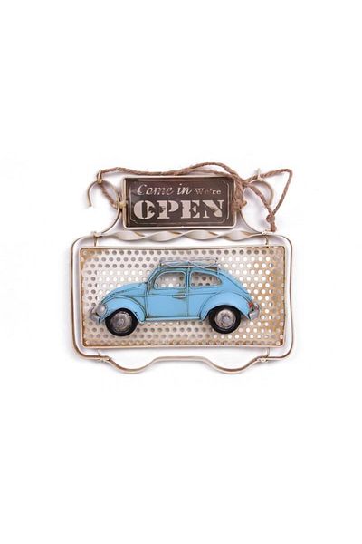 mikudesign Vintage Style Decorative Metal Door Lettering - Car Gift
