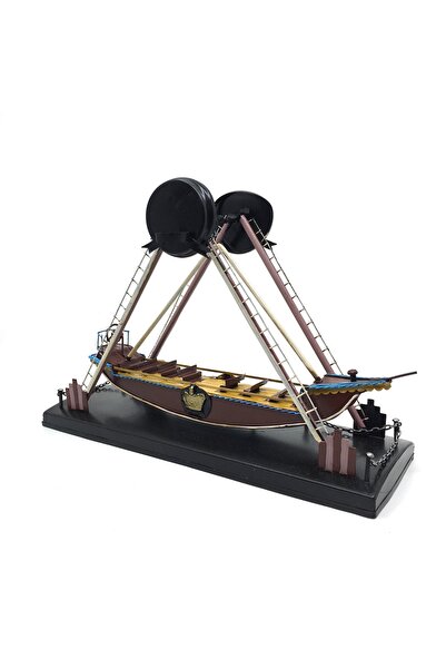 jayland Vintage Lunapark Oyuncağı Dekoratif Metal Gondol / Masa Üstü Objeler ...