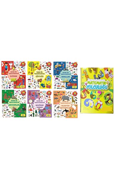 Teleskop Popüler Bilim Benim Ilk Yapıştırmalarım Seti (6 Kitap)