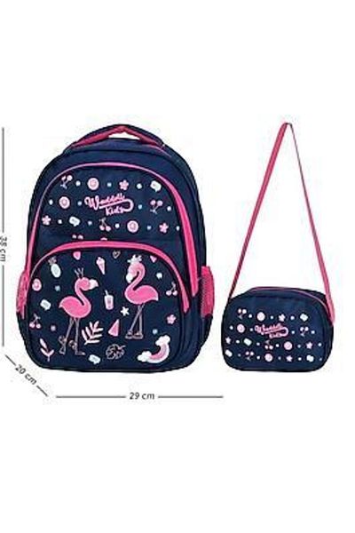 Mikro Luxury Backpack Feeding Flamingo