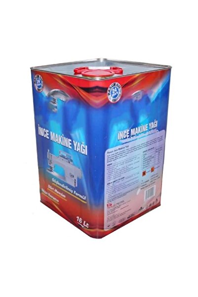 hodbehod Sanayi Dikiş Makina Şeffaf Yağ 16 Litre