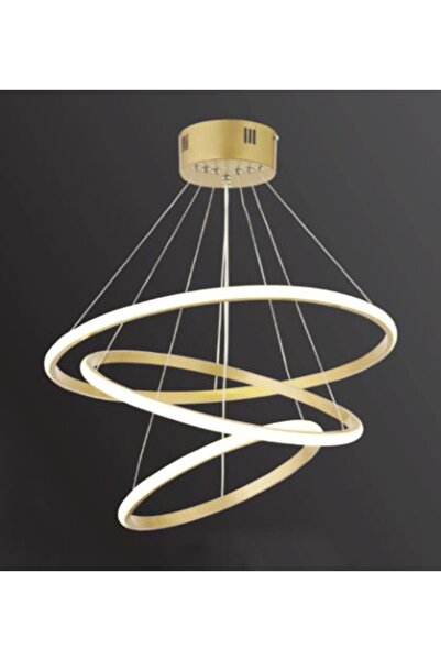 Modi Lighting Eskitme Üçlü Çember Led Avize Md22
