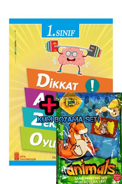 Ata Yayıncılık Ata 1.sınıf Dikkat Akıl Zeka Ve Oyunları