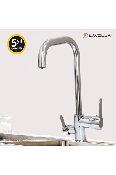 Genel Markalar Arıtma Bataryası 3 Yollu Arıtma Çıkışlı Tigra Mutfak Bataryası