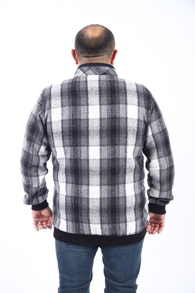 MocGrande Великий розмір Світшот з високим коміром 22219-антрацит