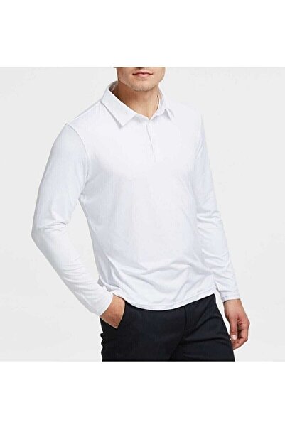 Nacar Unisex Uzun Kollu Polo Yaka T-shirt