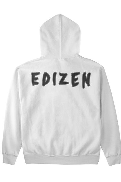 Edizen Φούτερ Mafia Unisex Oversize διπλής όψης με κουκούλα Premium