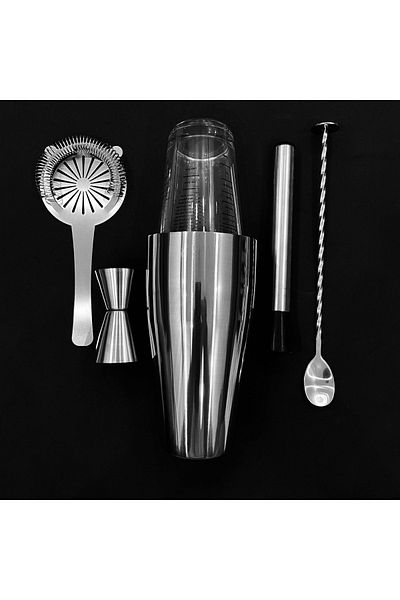 Bar Boss Cocktail Preparation Set Boston Shaker
