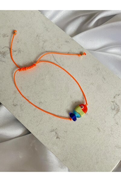 SWORDS CONCEPT Murano Glass Fish Model Adjustable Bracelet