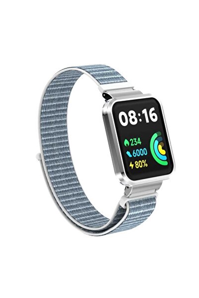 UnDePlus Xiaomi Redmi Watch 2 Lite Kordon Kasalı Hasır Kordon Seashell-no11