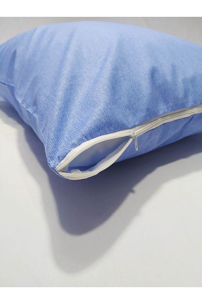 güllüce ev tekstil ürünleri Față de pernă -albastru- (2BUC)