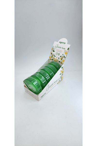 Agarta Natural Jasmine Soap 150 Gr 6 Pieces
