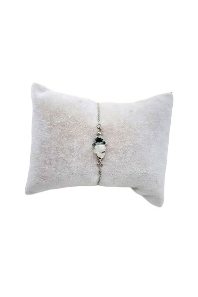 PEDRAS Natural Stone Moonstone Bracelet (Adjustable)