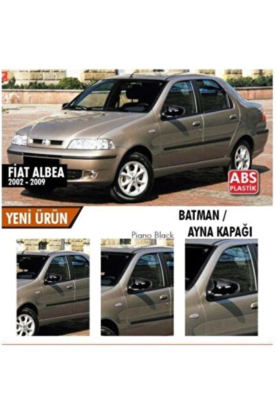 Genel Markalar Fiat Albea 2002-2009 Uyumlu Yarasa Ayna Kapağı