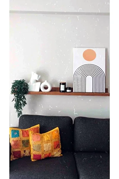 KanvasSepeti Abstract Decorativ Vintange Retro Bohe Bohemian Boho Bohom Art Vectorial Abstract Color Canvas Canvas Print